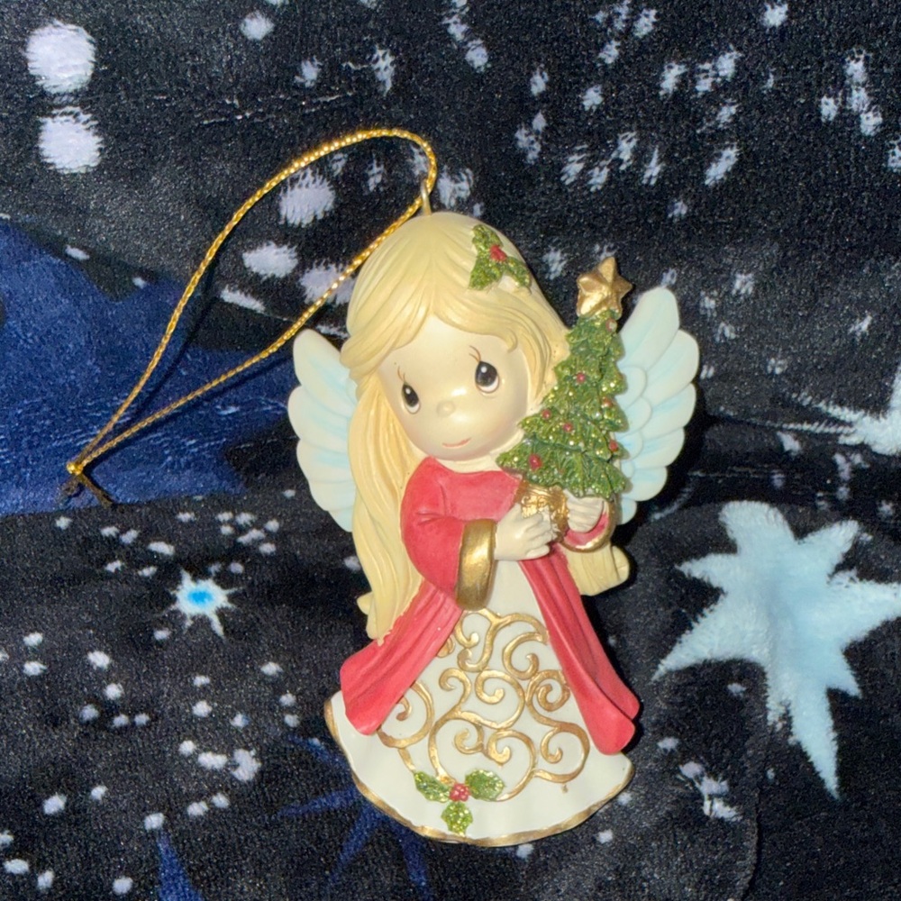 Precious Moments Angel Christmas Tree Ornament